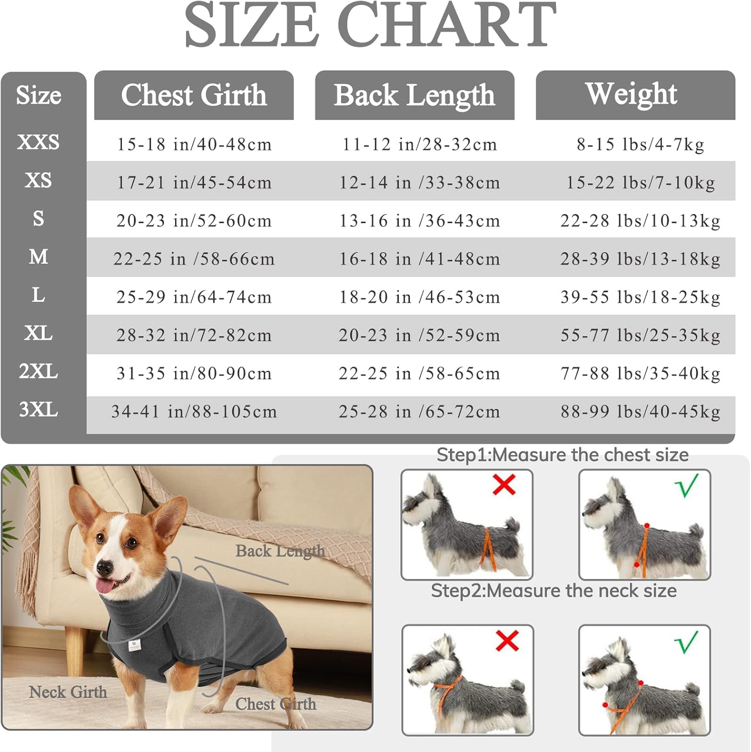ROZKITCH Abrigo de invierno para perro, pijama suave para mascotas, resistente al viento, chaqueta cálida para clima frío, chaleco acogedor, ropa