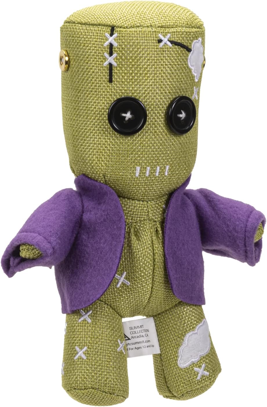 SUMMIT COLLECTION Pinhead Monsters Frankenstein Voodoo Doll – Figura coleccionable de 7.5 pulgadas de alto, suave