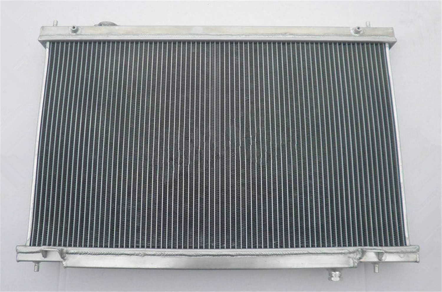 Radiador de aluminio de 2 filas para Nissan Skyline 2003-2007 07 06 05 04 03 Infiniti G35 3.5L COUPE SEDAN AUTOMÁTICO reemplazo compatible del