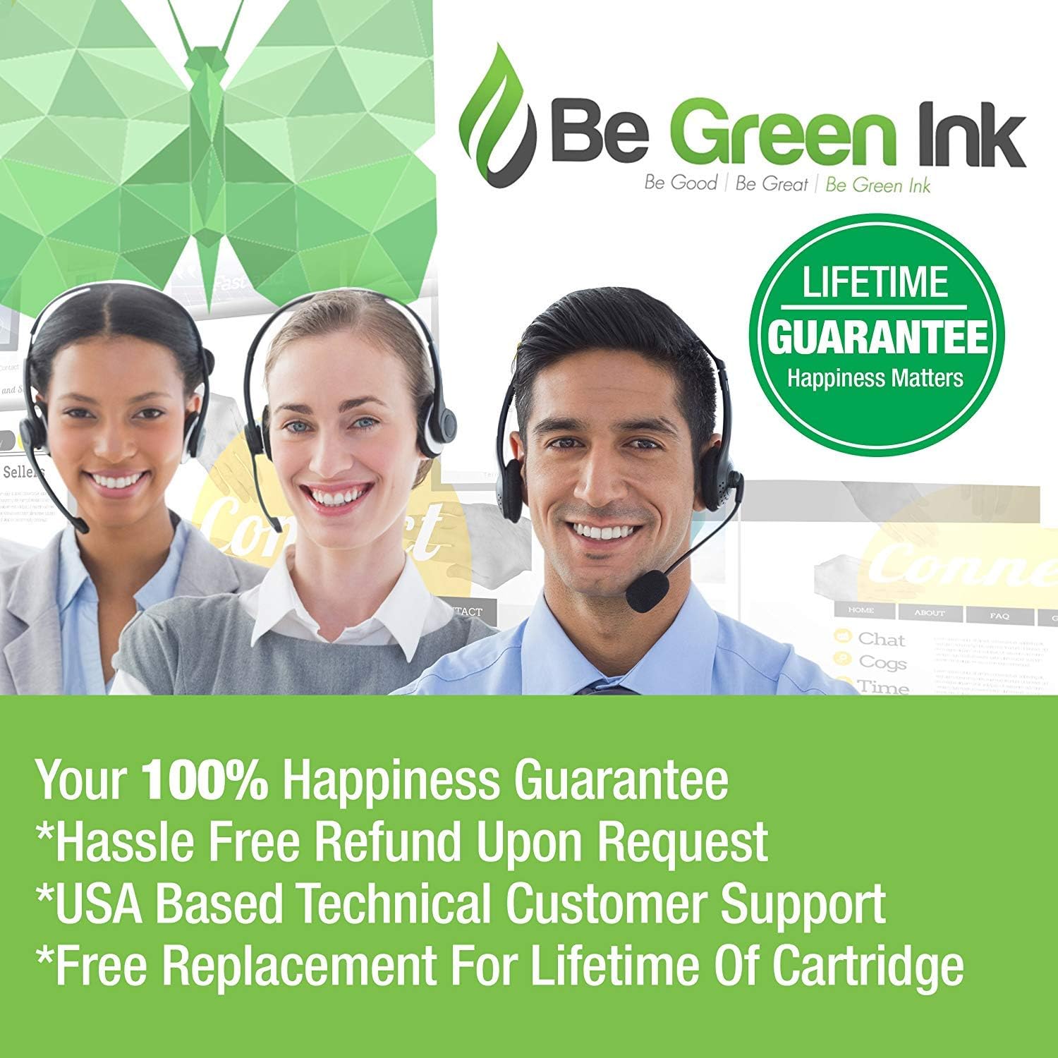 Be Green Ink Cartucho de tóner de repuesto compatible para Lexmark CS310dn CS410dn CS310n CS310 CS510de CS410n CS410 CS510-701HK 70C1HK0 701HC