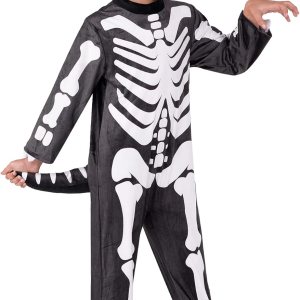 Spooktacular Creations Disfraz unisex de dibujos animados de dinosaurios T-rex con cola para fiesta de disfraces de Halloween Spooktacular Creations Disfraz unisex de dibujos animados de dinosaurios T-rex con cola para fiesta de disfraces de Halloween