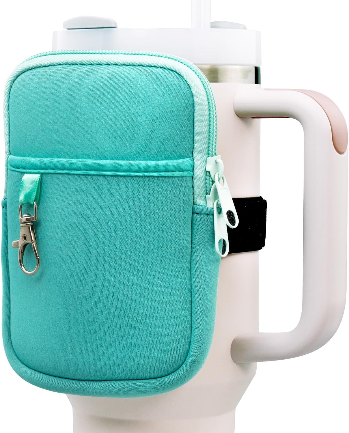 Axolotl Stanley Cup – Bolsa para botella de agua con llavero, accesorios para vasos Stanley de 3040 onzas con asa, vaso Stanley