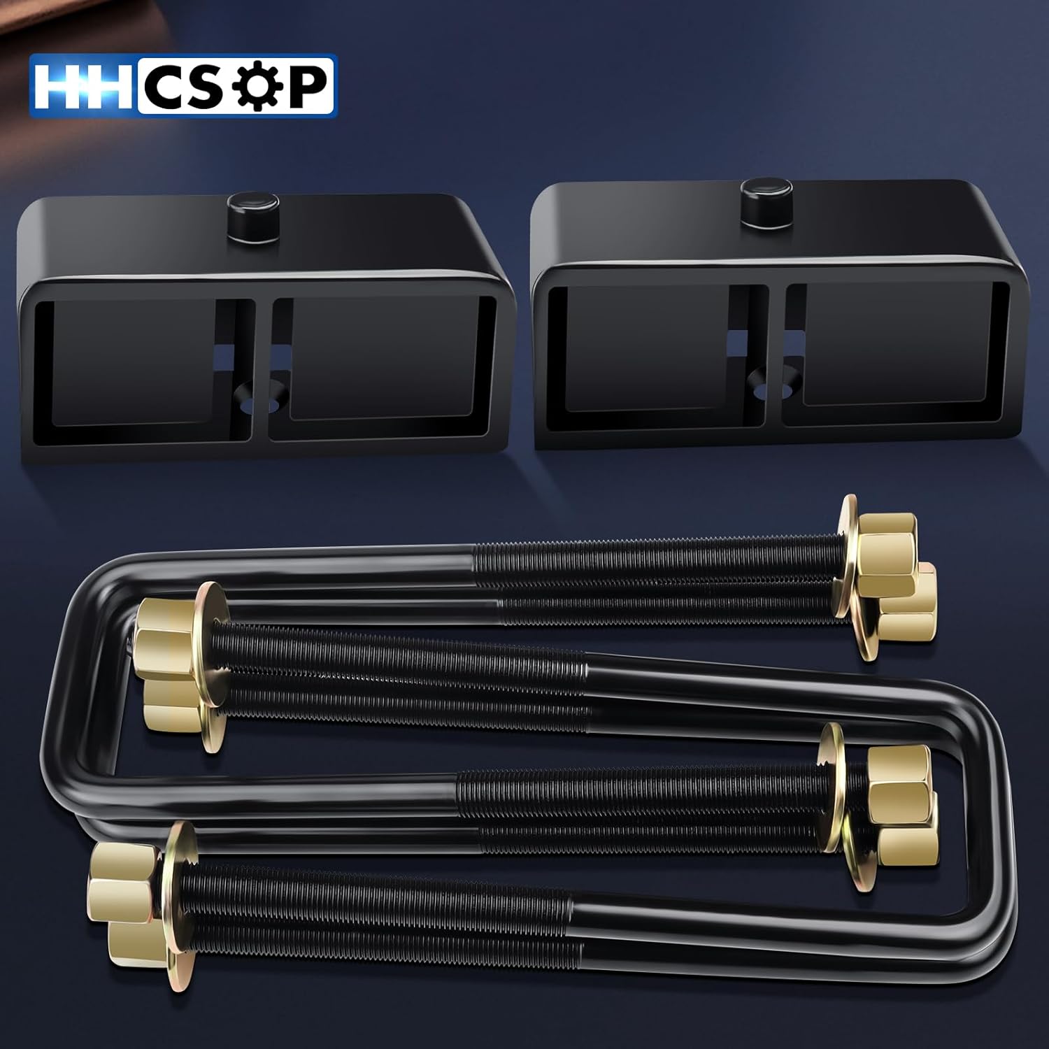 HHCSOP Kits de bloque de elevación trasera de 2 pulgadas, compatible con Chevrolet Chevy Silverado 1500 2007-2021, GMC Sierra 1500 2007-2019, kit de