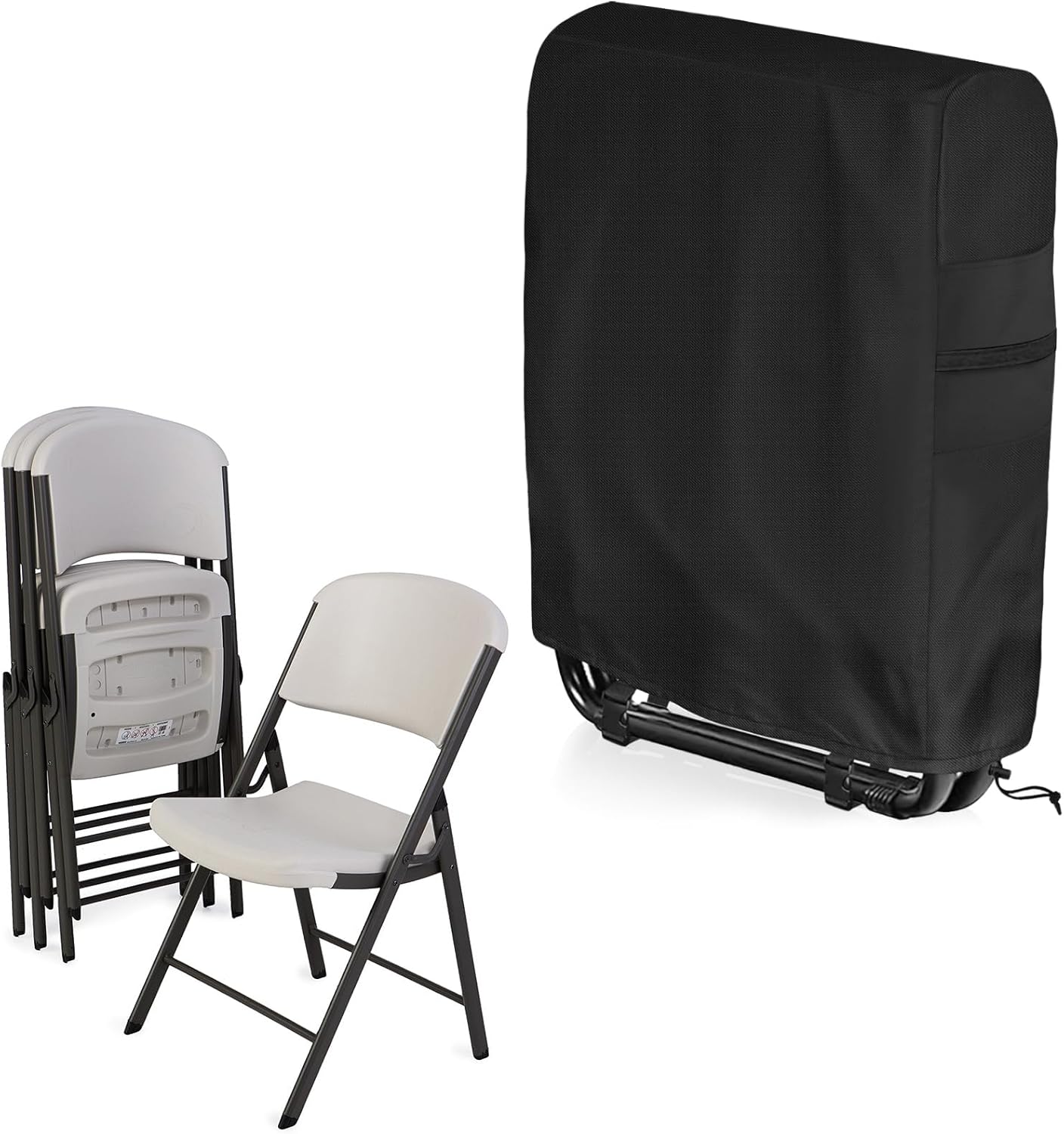AKEfit Funda plegable impermeable para sillas de gravedad cero para exteriores, resistente a los rayos UV, protege de la lluvia y el sol, 1 unidad