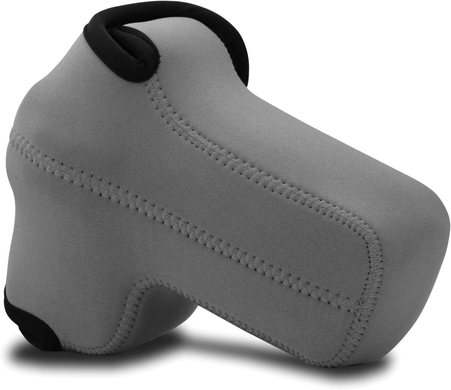 MegaGear MG1824 – Funda de neopreno ultra ligera para cámara compatible con Nikon Z50 (1.969-9.843 in), color gris, piel sintética