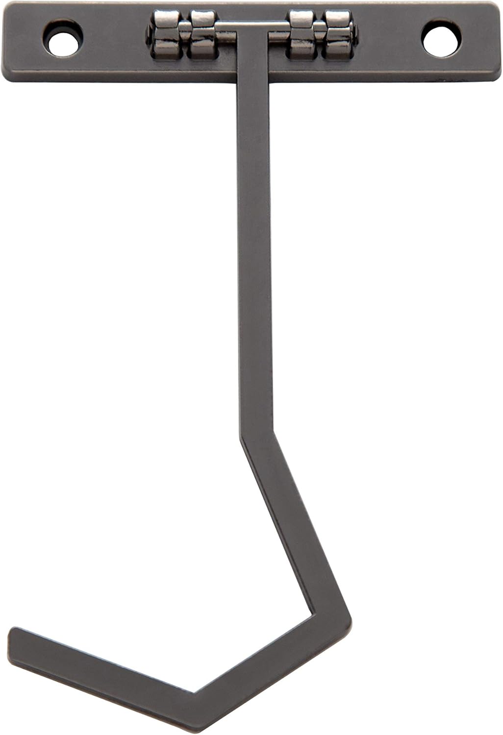 Colgador de metal para plátanos, gancho para debajo del gabinete para plátanos u otros artículos de cocina. Mantén el plátano fresco (color pistola,