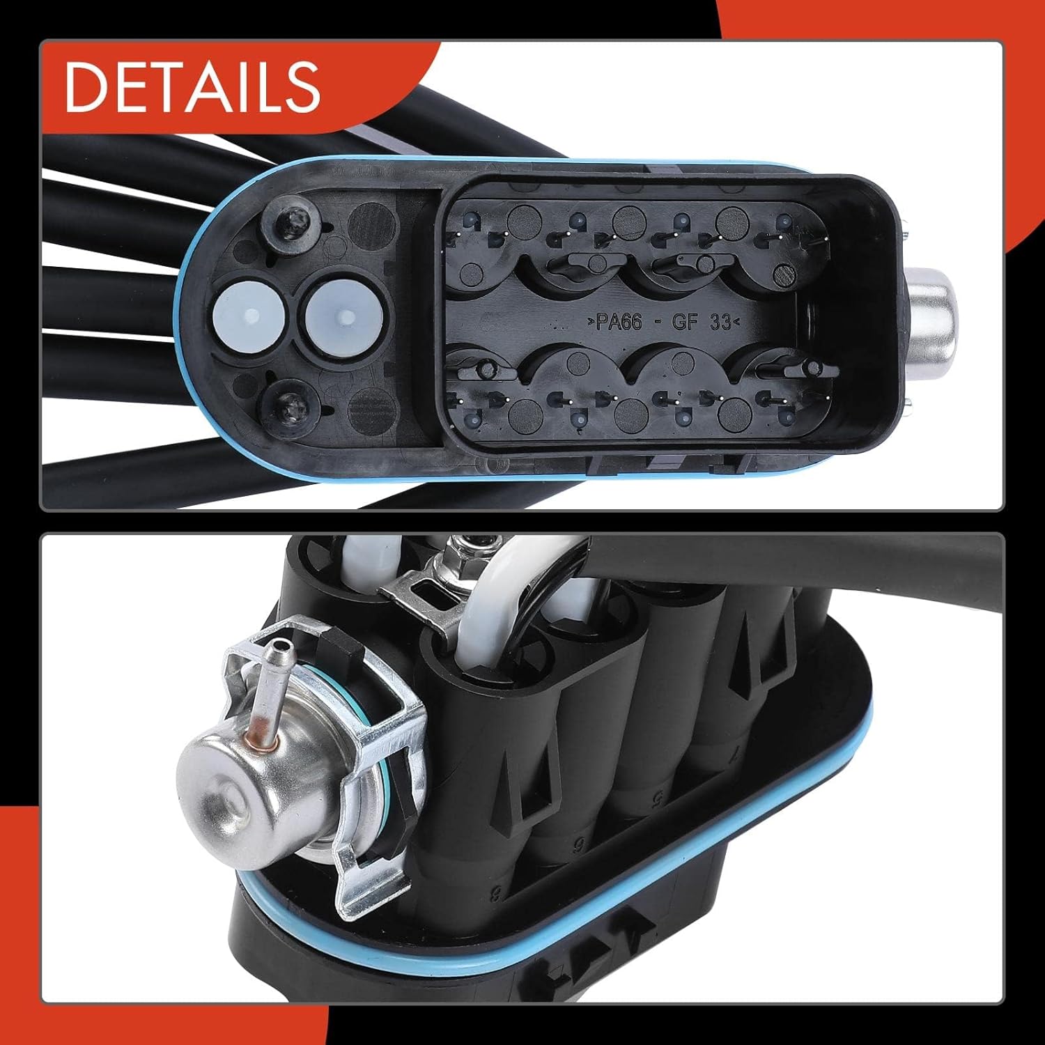 A-Premium Conjunto de inyector de combustible  Compatible con vehículos Chevy, Chevrolet, GMC, Cadillac  Suburban, Express, Savana, Escalade, Tahoe,