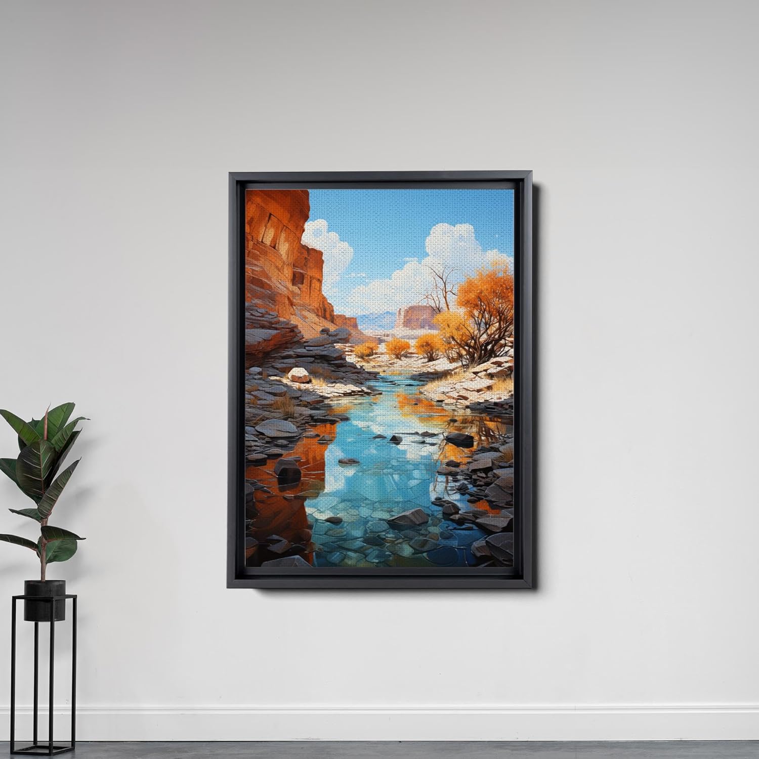 Red Mesa, Archival Print of Landscape Prints of Red Mountain in Mesa, Arizona, Decor Canvas, Art Decor