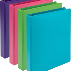 Samsill Earth’s Choice – Carpeta de 3 anillos resistentes de 1 pulgada, elaborada a base de plantas, vista transparente, hasta un 25% de plástico a Samsill Earth’s Choice – Carpeta de 3 anillos resistentes de 1 pulgada, elaborada a base de plantas, vista transparente, hasta un 25% de plástico a