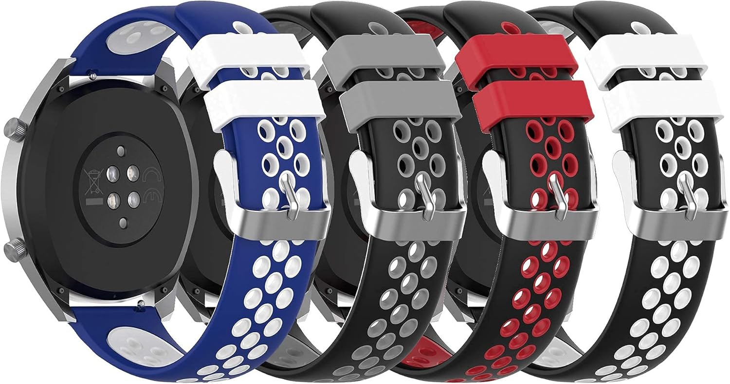 Correas deportivas de repuesto compatibles con Coros Pace 3APEX 1.811 inApex Pro correas de reloj ajustables de liberación rápida bandas de silicona