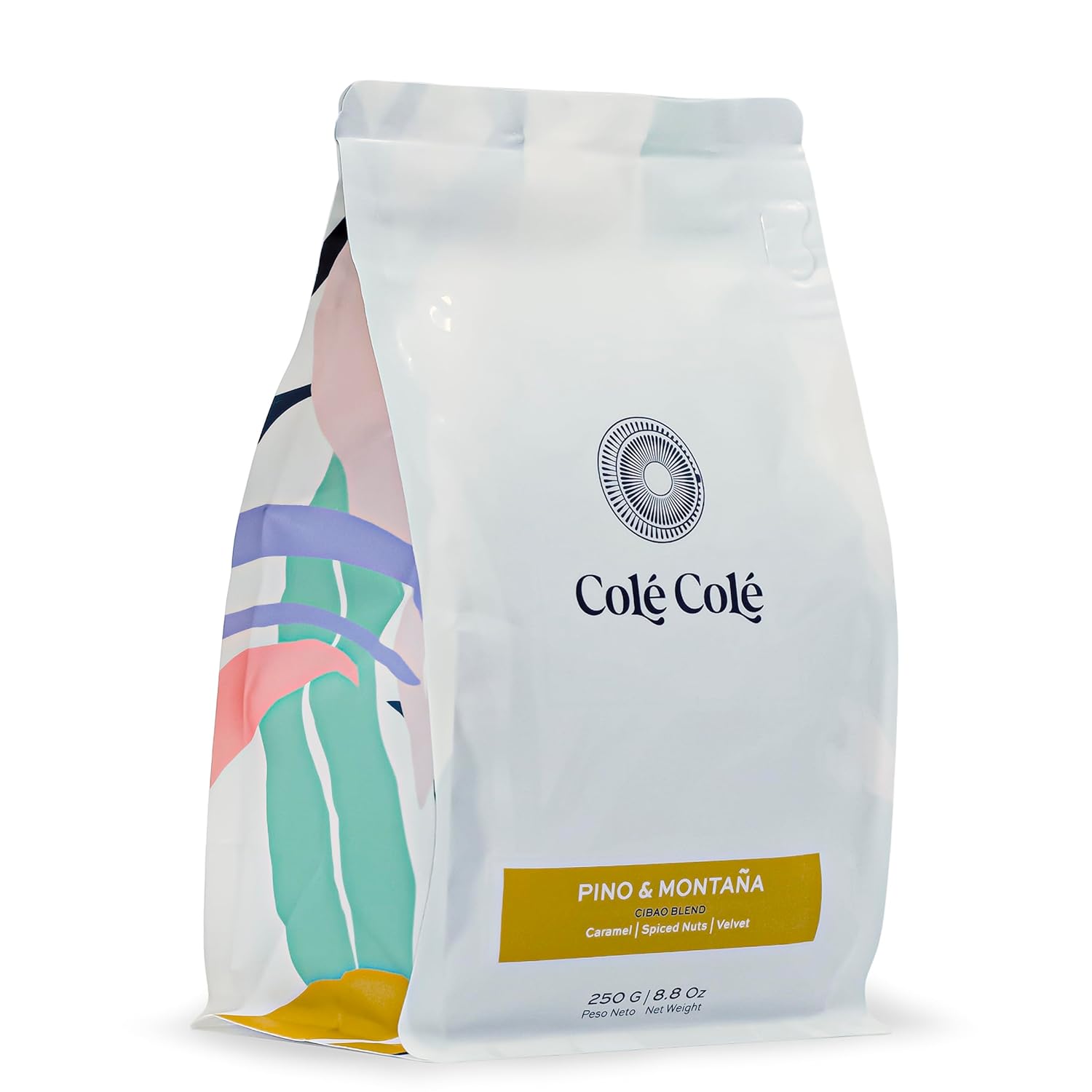 Cole Cole Café de grano entero gourmet seleccionado a mano de República Dominicana, café tostado oscuro medio Pino & Montana tostado en Minneapolis