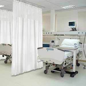 Frelement Cortina médica extra ancha de 180 pulgadas de ancho x 84 pulgadas de largo, cortinas divisoras de habitación para hospital, clínica Frelement Cortina médica extra ancha de 180 pulgadas de ancho x 84 pulgadas de largo, cortinas divisoras de habitación para hospital, clínica