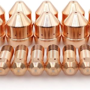 Electrodo 0558001969 y boquilla 0558002908 punta 0.039” 0.039 in 40A para antorcha Plasma Cutting ESAB PT-32 Electrodo 0558001969 y boquilla 0558002908 punta 0.039” 0.039 in 40A para antorcha Plasma Cutting ESAB PT-32