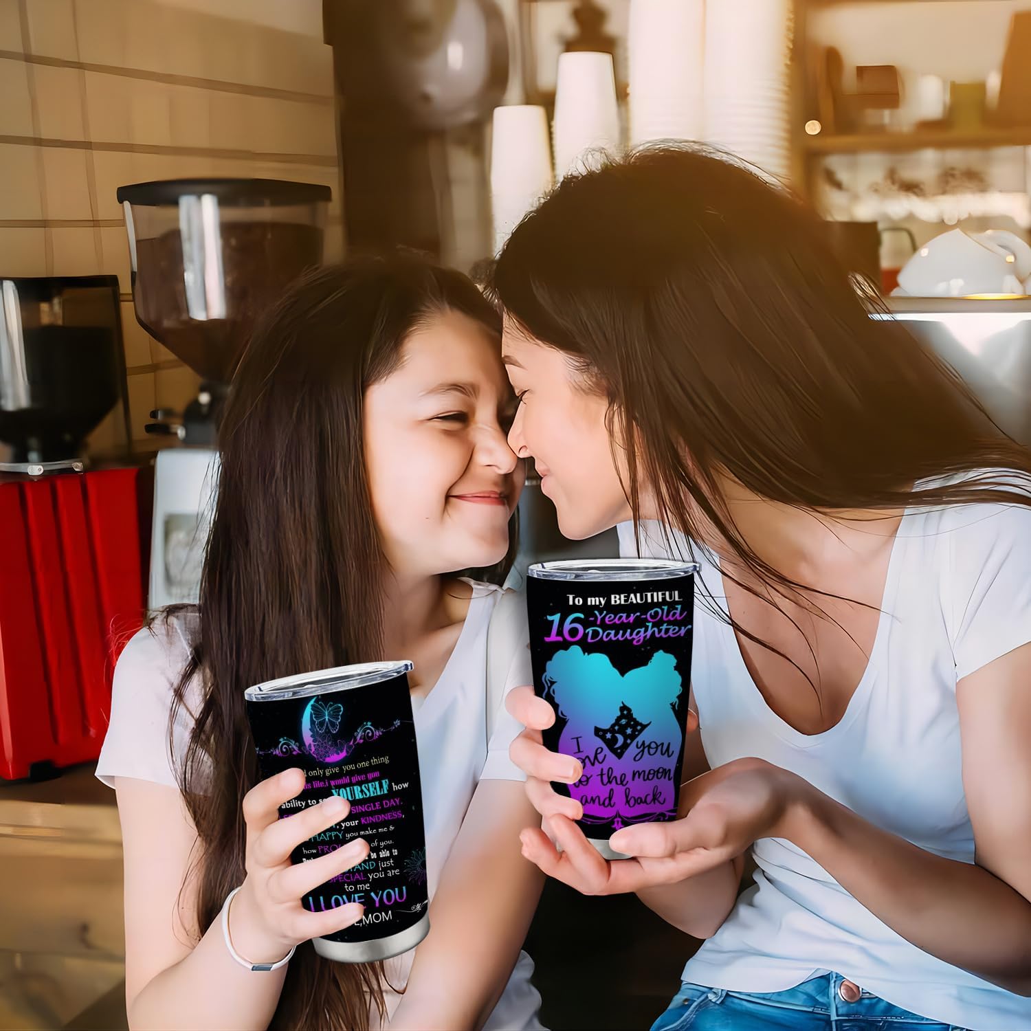 Regalos de dulces 16 para niñas, regalos de cumpleaños 16 para niñas, idea de regalo de cumpleaños de niñas de 16 años, vasos de 20 onzas, regalos