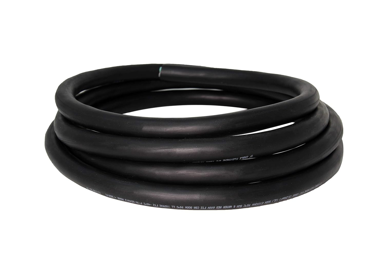 Iron Box Cable de alimentación portátil de 100 pies, 64 SOOW de alta resistencia, 600 V, cable eléctrico flexible de 50 A, calibre 6, 4 conductores,