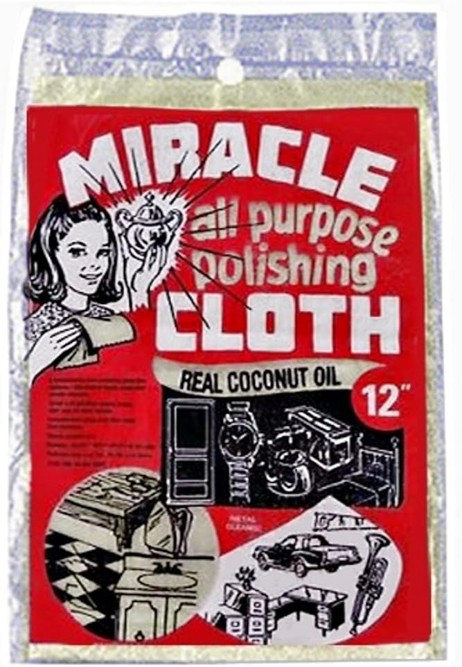 Miracle – Paño de pulido multiusos de 9 x 12 (paquete de 3)