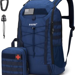 G4Free Mochila táctica militar 45L 3 días de supervivencia de asalto Molle Pack para senderismo, camping, viajes, Azul oscuro, Mochilas de mochila G4Free Mochila táctica militar 45L 3 días de supervivencia de asalto Molle Pack para senderismo, camping, viajes, Azul oscuro, Mochilas de mochila