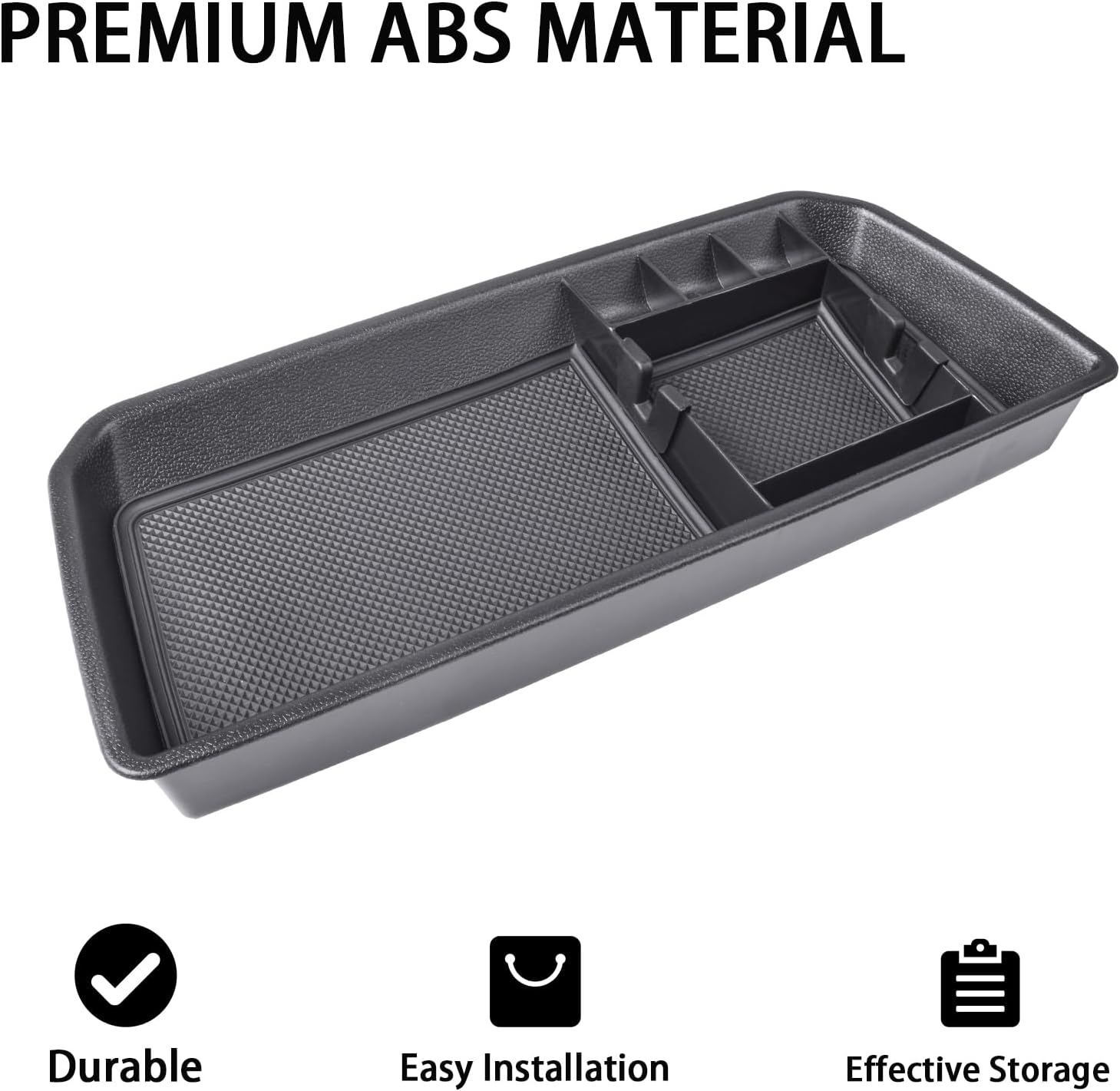 Organizador de tablero compatible con VW Atlas y Cross Sport 2018 2019 2020 2021 2022 2023, soporte de montaje para bandeja de tablero de consola,