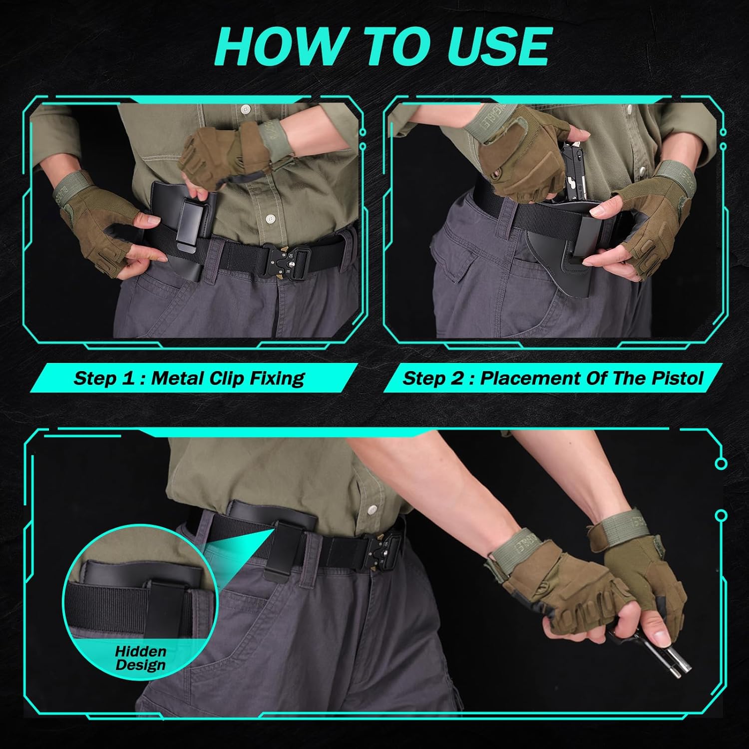 CyberDyer Ultimate IWB Funda de piel para mano derecha para cinturones se adapta a la mayoría de partes J Frame 38 Revólver Ruger LCR Smith y Wesson