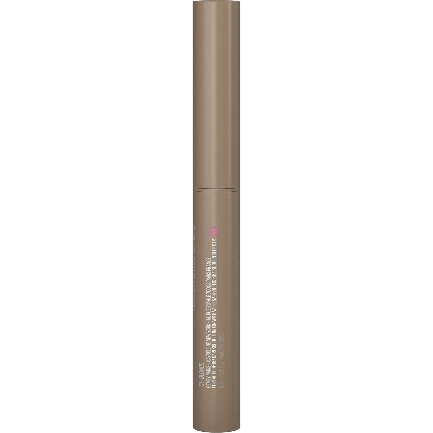 Maybelline New York Brow Extensions – Pomada de cejas con ceja que define la ceja, 01 Rubio
