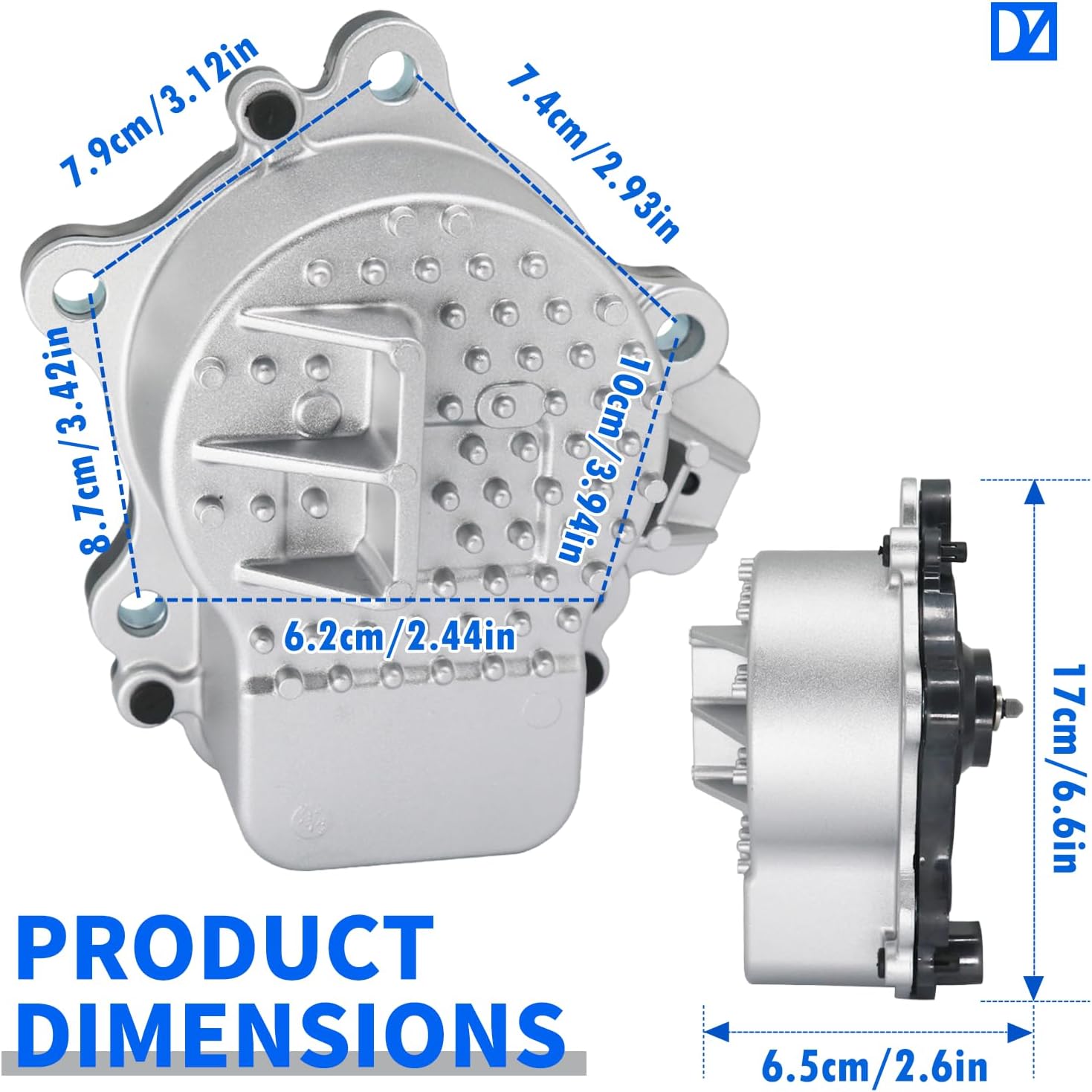 DZFST. FI – Conjunto de motor de bomba de agua eléctrica compatible con Toyota Prius C V Lexus CT200H 1.8L 1.5L L4 Reemplazo para 161A029015 2015