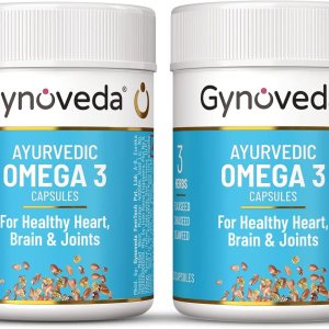 Vitation Store Ayurvedic Omega 3 cápsulas para hombres y mujeres saludables para corazón, cerebro y articulaciones (paquete de 2, 60) Vitation Store Ayurvedic Omega 3 cápsulas para hombres y mujeres saludables para corazón, cerebro y articulaciones (paquete de 2, 60)
