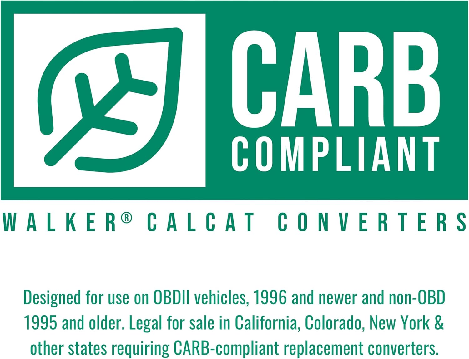 Walker Exhaust Ultra EPA 16656 – Convertidor catalítico de ajuste directo