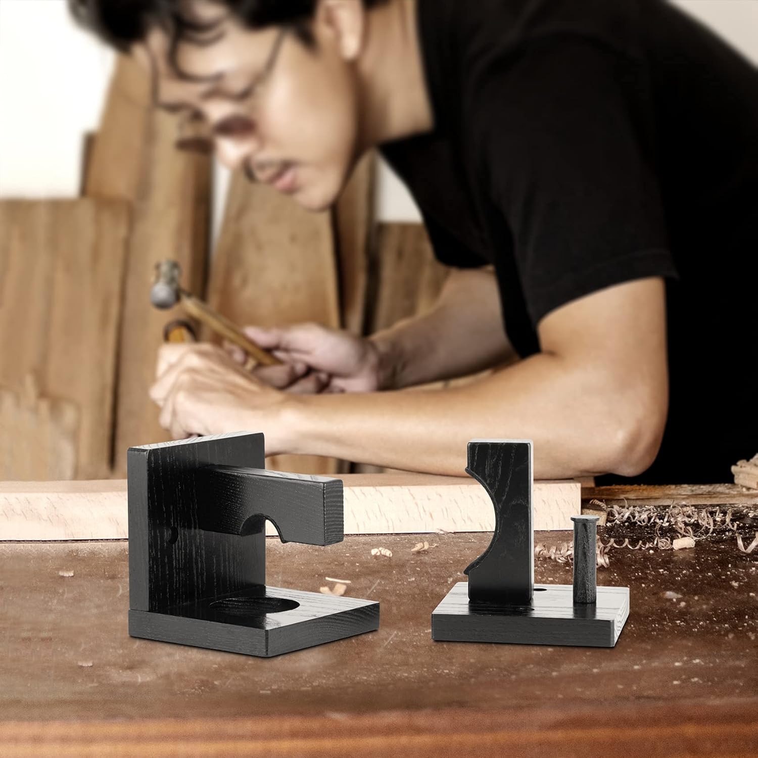 Soporte de pared para bate de béisbol, soporte para bate de sóftbol para pantalla horizontal y vertical, bate de béisbol de madera maciza protege