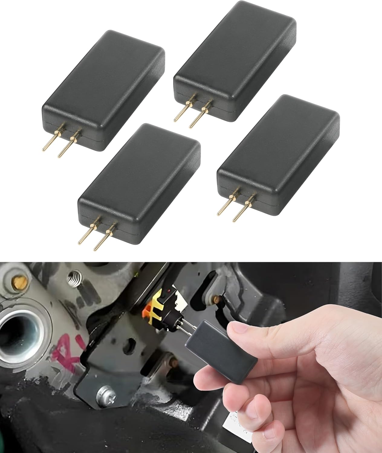 ESEWALAS Probador de simulador de bolsas de aire, accesorios para automóviles SRS Airbag Simulator Tester, Herramientas de prueba de bolsas de aire