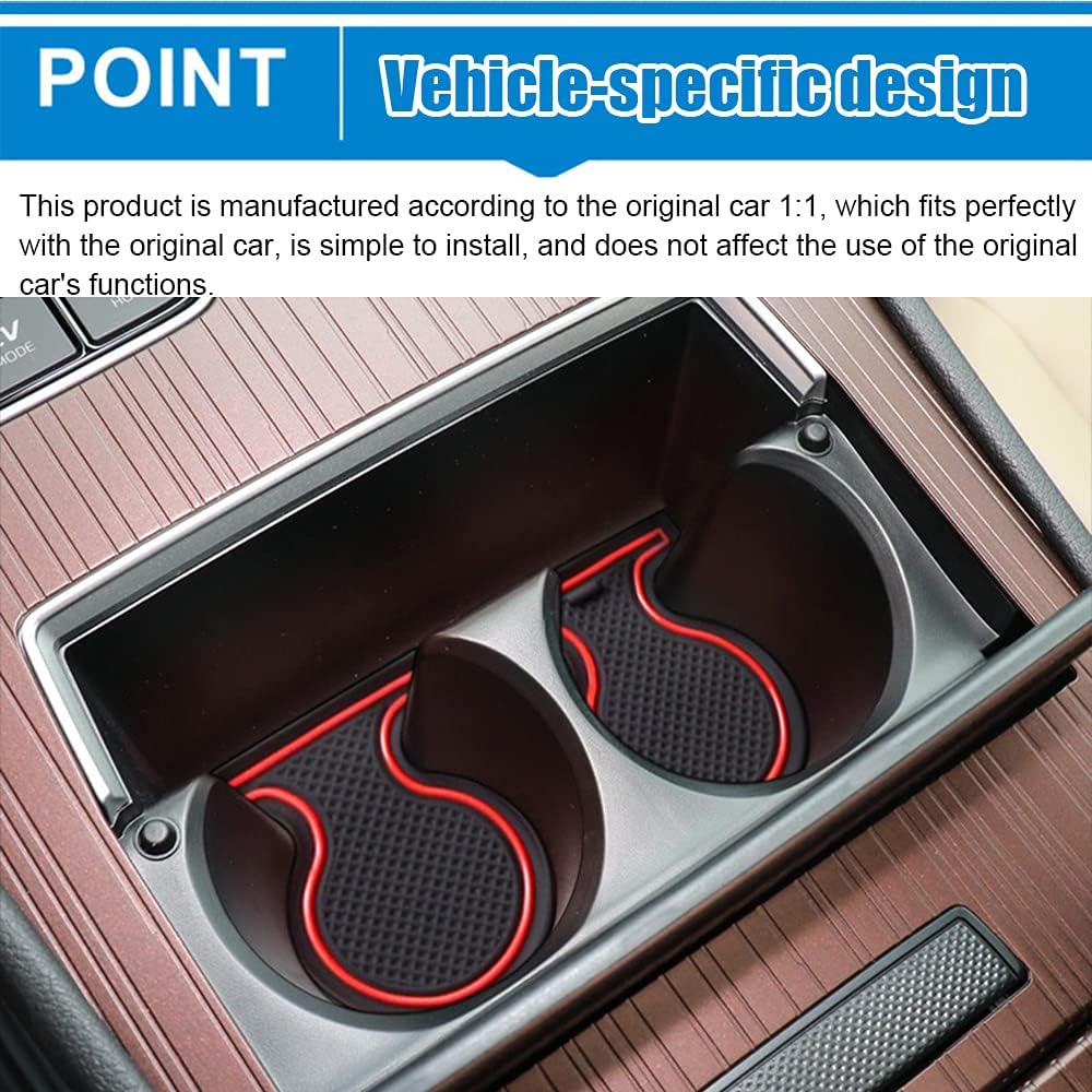 Accesorios para el interior del automóvil, tapete de almacenamiento para puerta, tapete para portavasos, a prueba de polvo, antideslizante, soporte