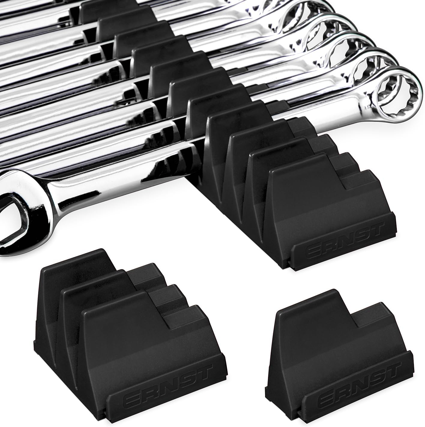 Ernst Manufacturing 5411M – Llave magnética Pro, almacenamiento de llaves modulares para 40 llaves, color negro
