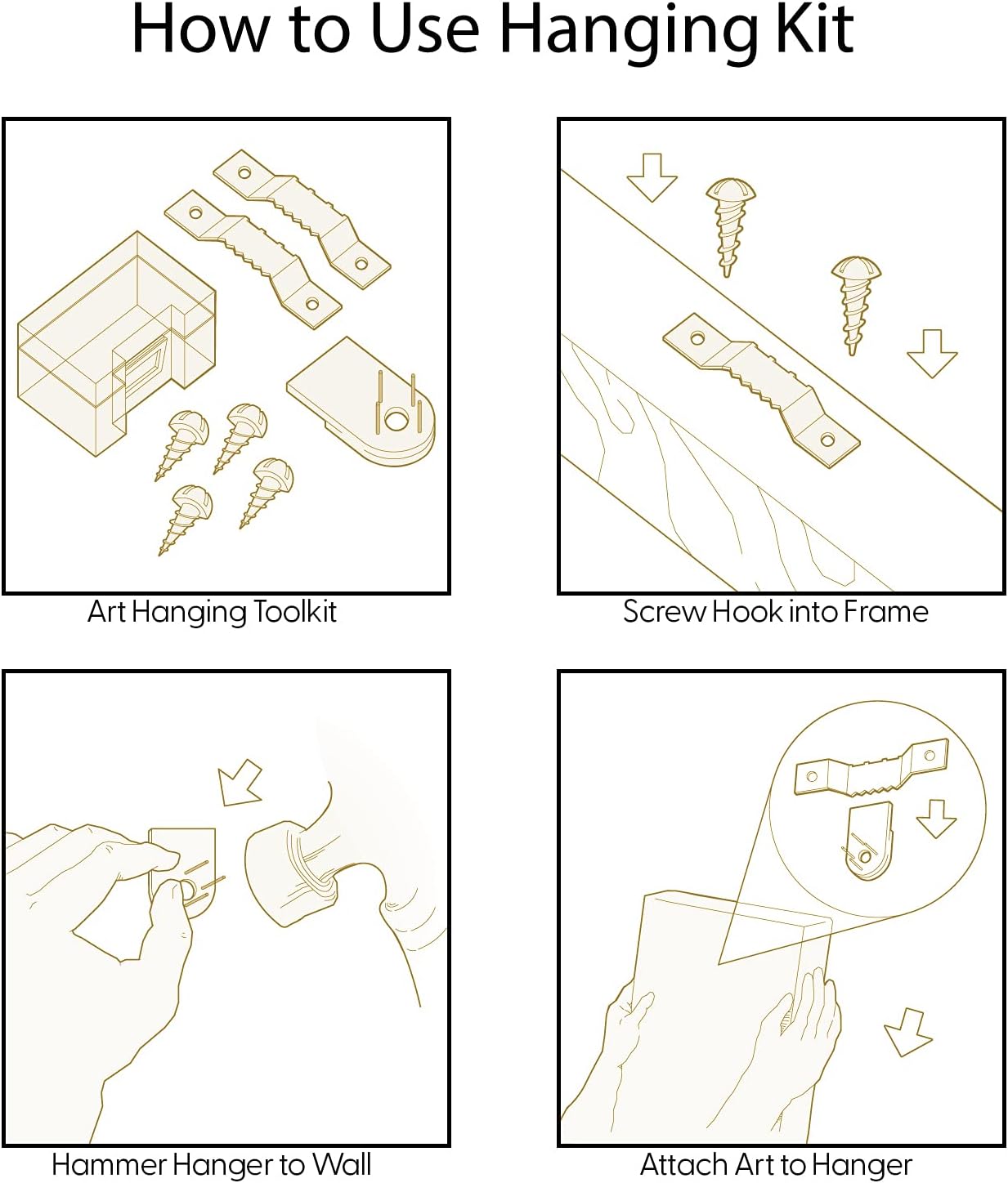 B2T – Cuadro decorativo enmarcado para pared, colección artística serie E