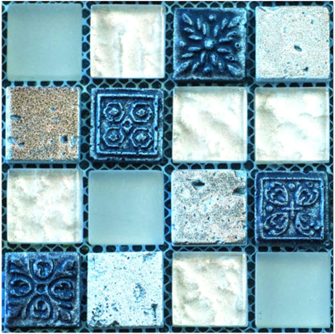 Azulejos autoadhesivos para pared de baño, azulejos 3D autoadhesivos para baño, mesa de lavandería, calcomanías de escalera de 10 hojas