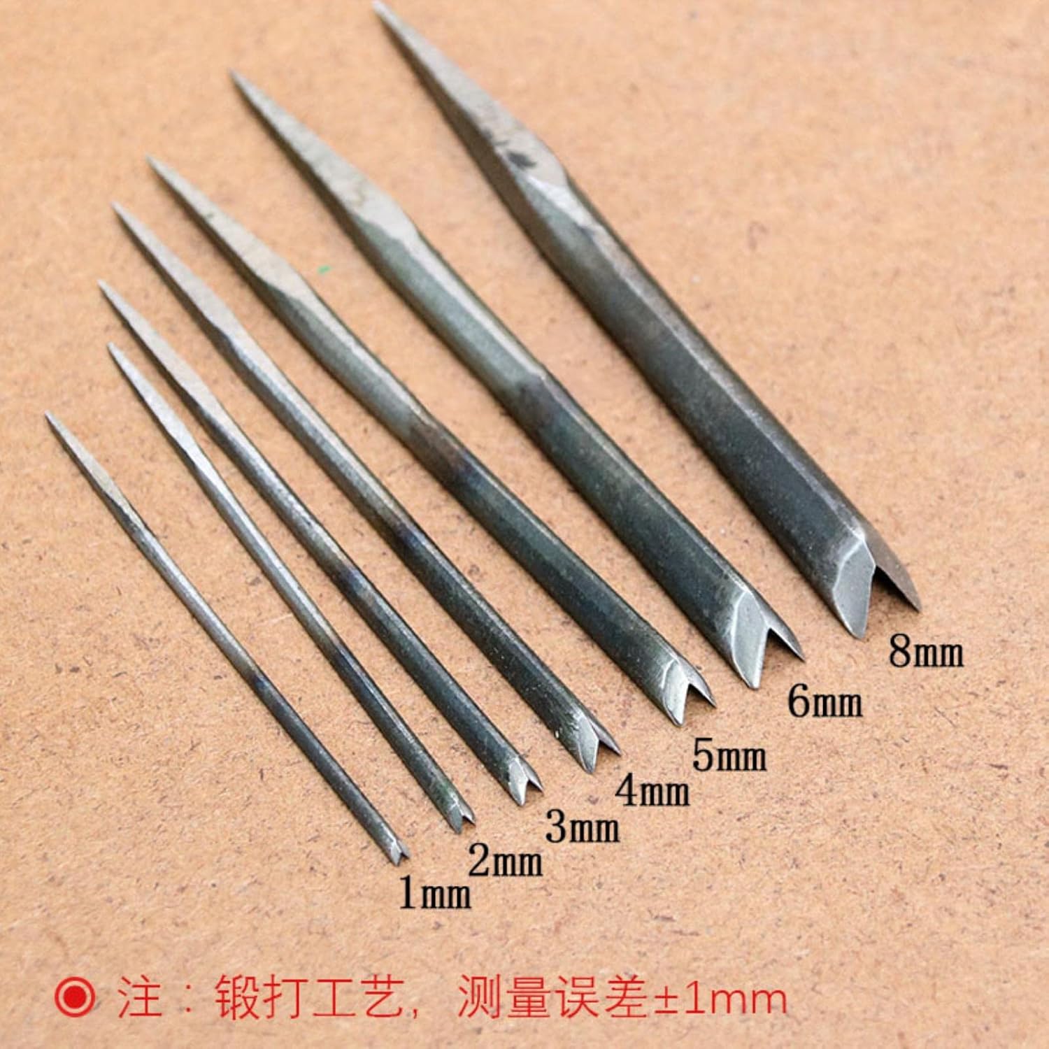 0.0-0.3 in V Tipo Exposición Triángulo Cincel de carpintería Cinceles Mano Madera Tallar Cuchillos PARA Tallar Herramientas en Blanco (1 unid) 0.197