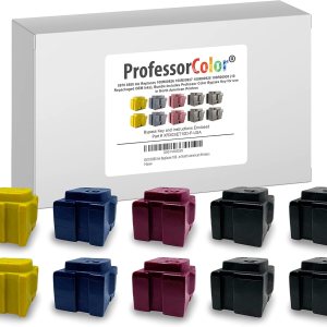 ColorQube 8570 o ColorQube 8580 Tinta reemplaza a 108R00926 108R00927 108R00928 108R00930 (10 tintas OEM reempaquetadas), el paquete incluye llave ColorQube 8570 o ColorQube 8580 Tinta reemplaza a 108R00926 108R00927 108R00928 108R00930 (10 tintas OEM reempaquetadas), el paquete incluye llave