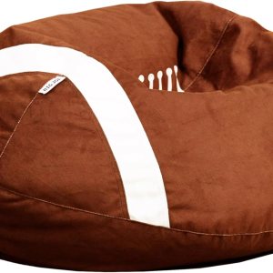 Big Joe Puf deportivo de felpa de fútbol, poliéster suave, 2.5 pies Big Joe Puf deportivo de felpa de fútbol, poliéster suave, 2.5 pies