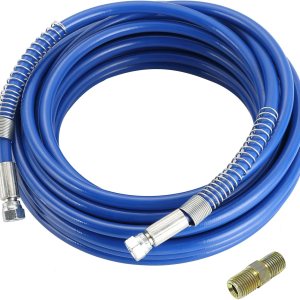 MAOPINER Manguera de pulverización de pintura sin aire de 14 pulgadas Pulverizador de pintura universal de alta presión tubo de fibra flexible 3300 MAOPINER Manguera de pulverización de pintura sin aire de 14 pulgadas Pulverizador de pintura universal de alta presión tubo de fibra flexible 3300