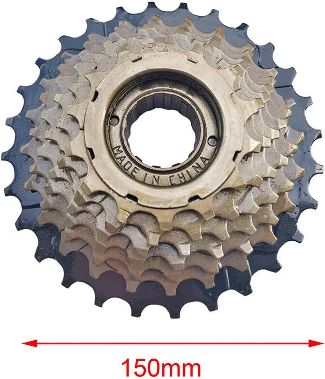 Rueda libre de bicicleta 7 velocidades 14-28T Piñón de bicicleta duradero hecho de acero de alta resistencia accesorio de impacto profesional para