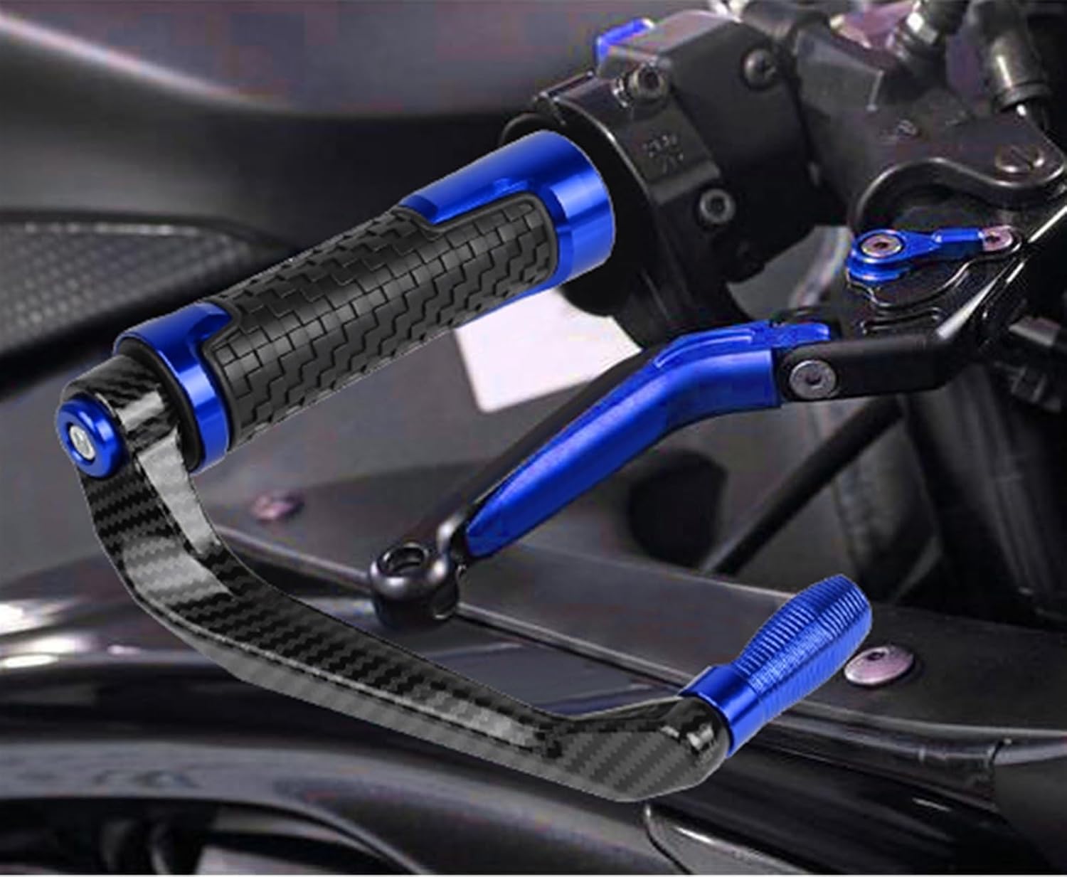 Accesorios de motocicleta Embrague Puños Guardia Manillar Palancas de Embrague Protector para Yamaha XT660R XT660 XT660X XT660Z 2004-2017 (Color