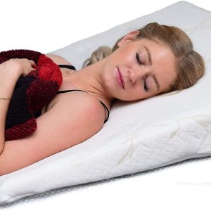 Cuña de cama para reflujo ácido  Espuma viscoelástica premium  Ayuda a aliviar la ERGE, problemas de circulación y respiración, dolor de espalda y Cuña de cama para reflujo ácido  Espuma viscoelástica premium  Ayuda a aliviar la ERGE, problemas de circulación y respiración, dolor de espalda y