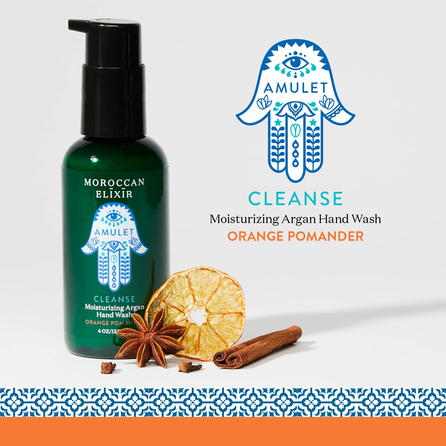 Cleanse – Lavado de manos de argán con naranja  Absorción rápida, nutritiva, suavizante e hidratante  Enriquecido con aceites omega