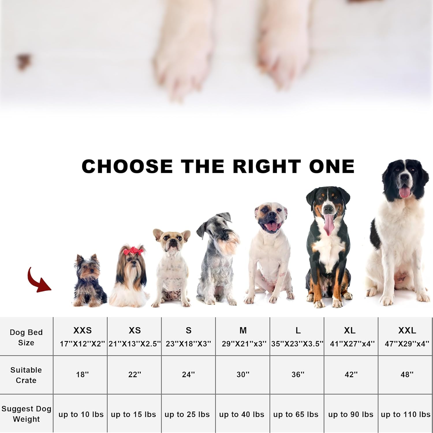 Cama de felpa para perros con funda extraíble, cojín de piel sintética para perreras, cama de almohada para perros pequeños y gatos, cama mullida