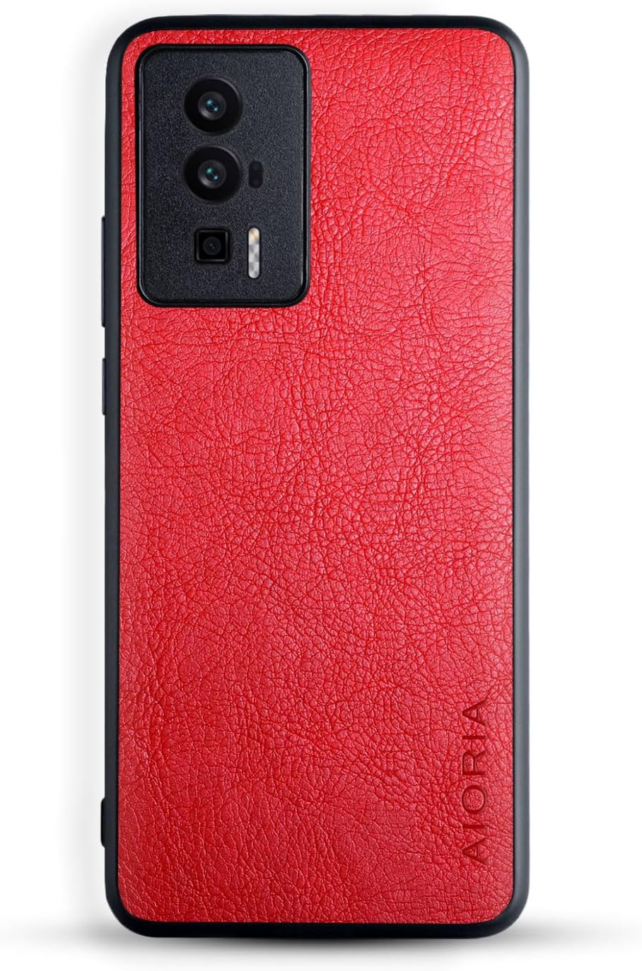 AIORIA Funda para Xiaomi Poco F5 Pro, 6.67 “Pantalla Premium PU Cuero Teléfono Cubierta Retro Business Design Funda protectora completa para Xiaomi