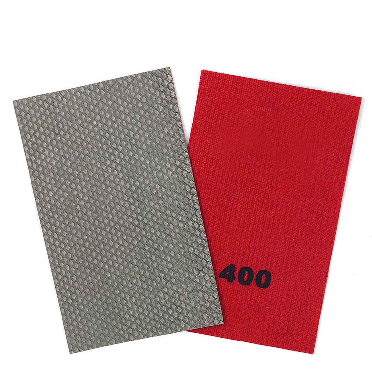 Papel de lija de diamante para pulir papel abrasivo – Azulejo de lijado Concreto Mármol Piedra Cerámica Vidrio (grano 400)