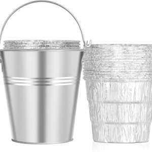 Unidanho Cubo de grasa para Traeger Pro 20 22 34 Pit Boss Ironwood REC TEC Grill Drip Tray Liners 15 piezas de repuesto para ahumador de pellets Unidanho Cubo de grasa para Traeger Pro 20 22 34 Pit Boss Ironwood REC TEC Grill Drip Tray Liners 15 piezas de repuesto para ahumador de pellets