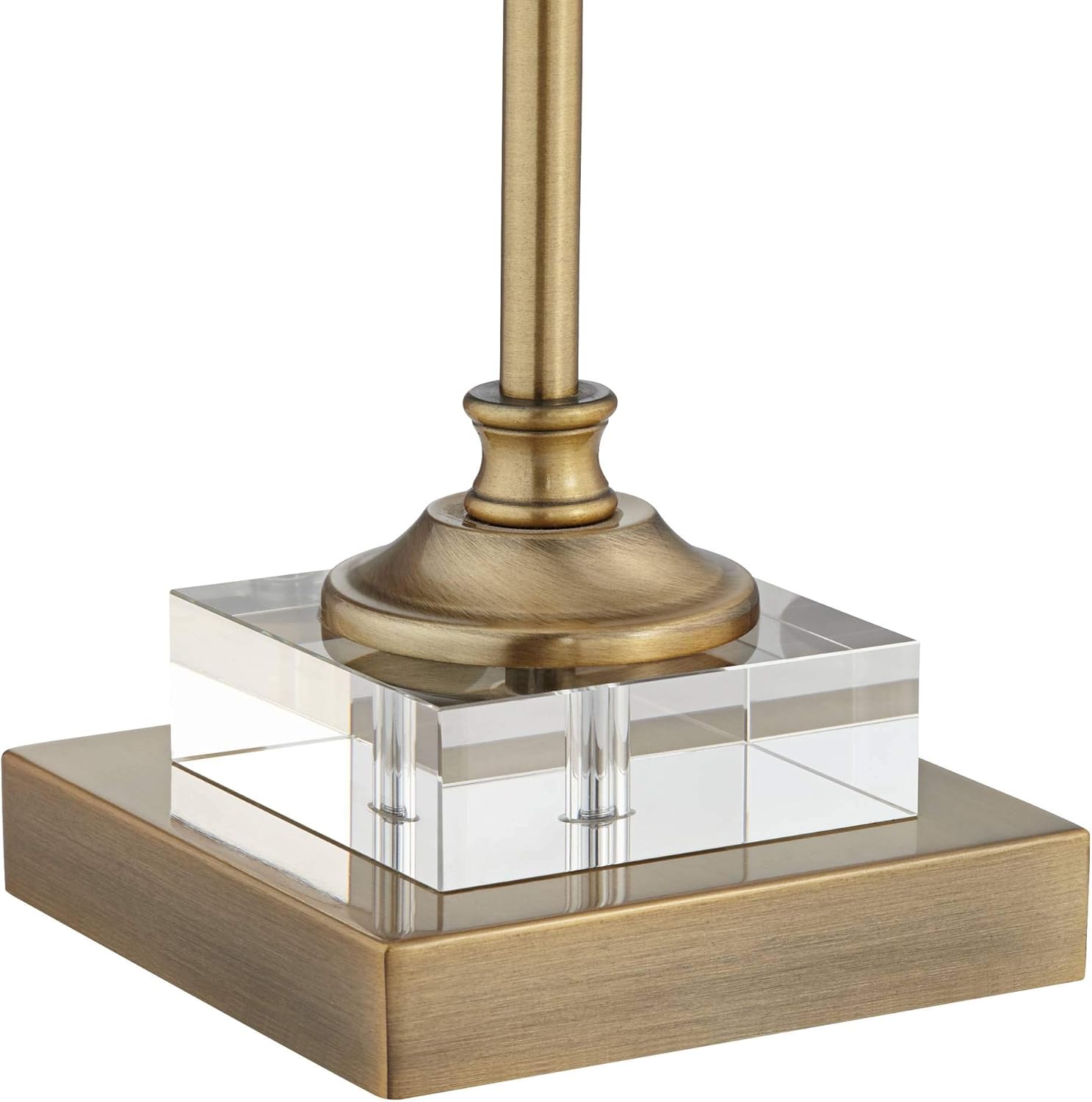 Regency Hill Julia – Juego de 2 lámparas de mesa auxiliares de 29 12 pulgadas de alto, estilo bufé, estilo tradicional glamuroso, cristal dorado,