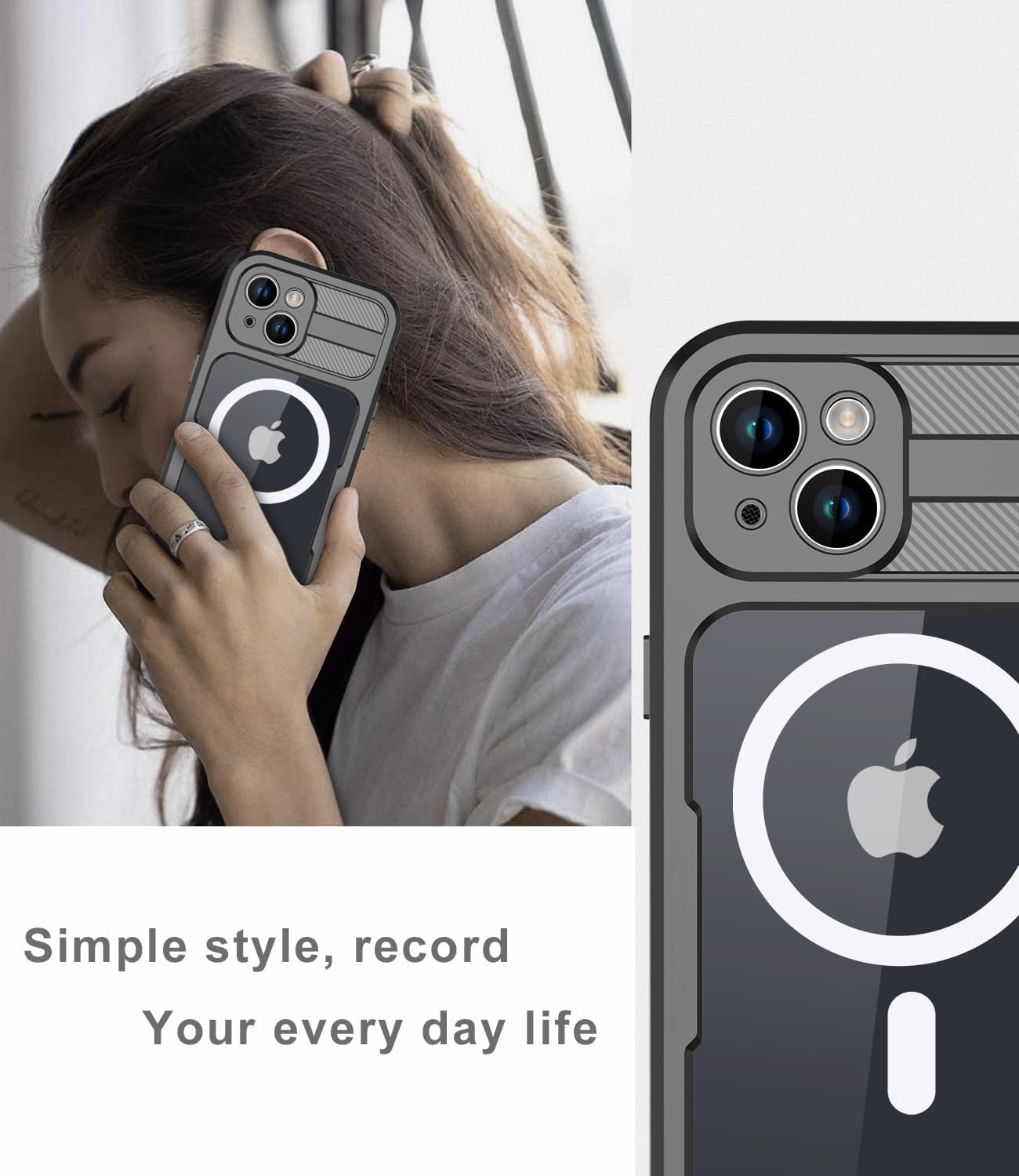 Funda impermeable diseñada para iPhone 15, a prueba de golpes, a prueba de polvo, impermeable, para iPhone 15, funda protectora de cuerpo completo