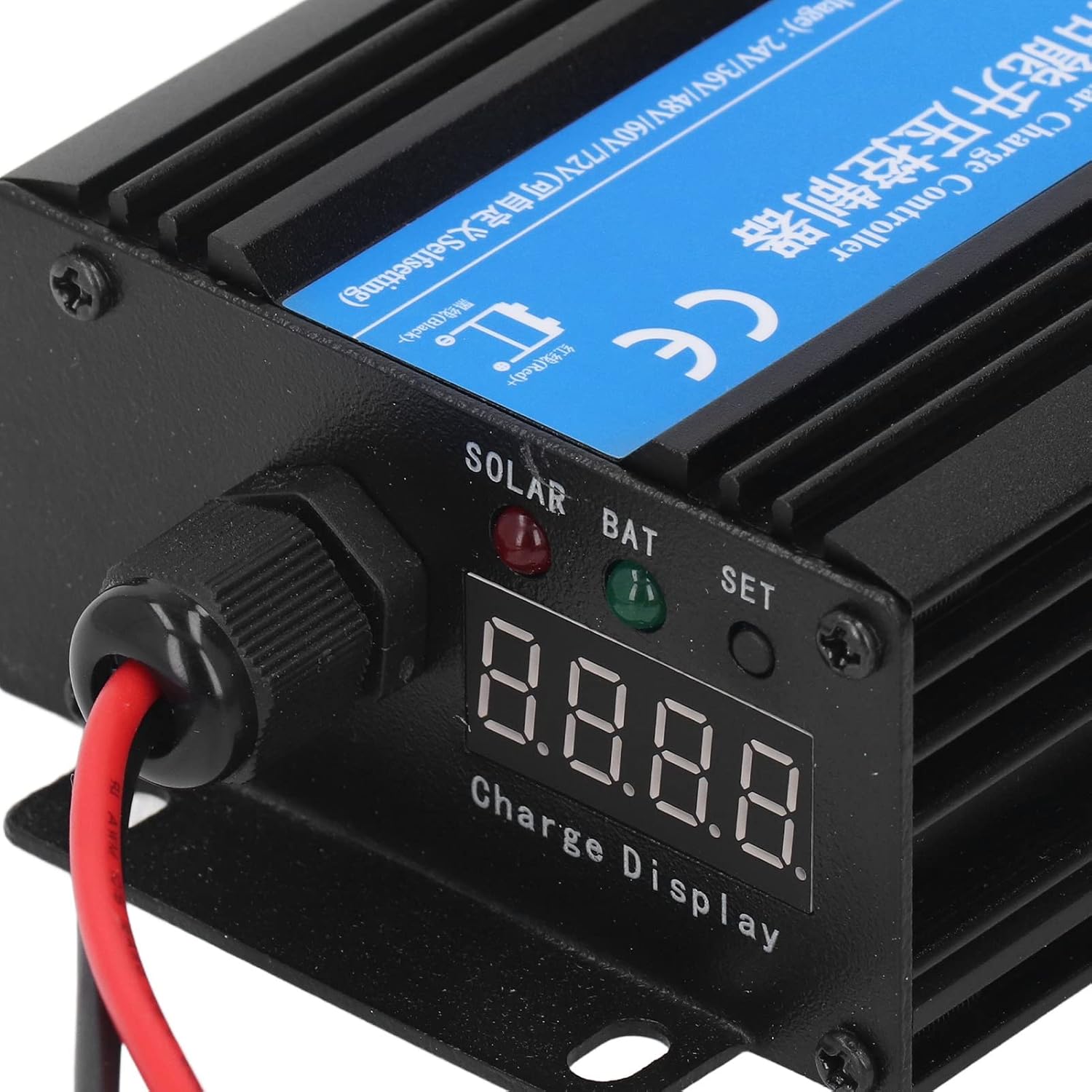 LANTRO JS Controlador de impulso solar 300 W MPPT cargador de vehículo eléctrico para baterías de 24 V 72 V ahorro de energía