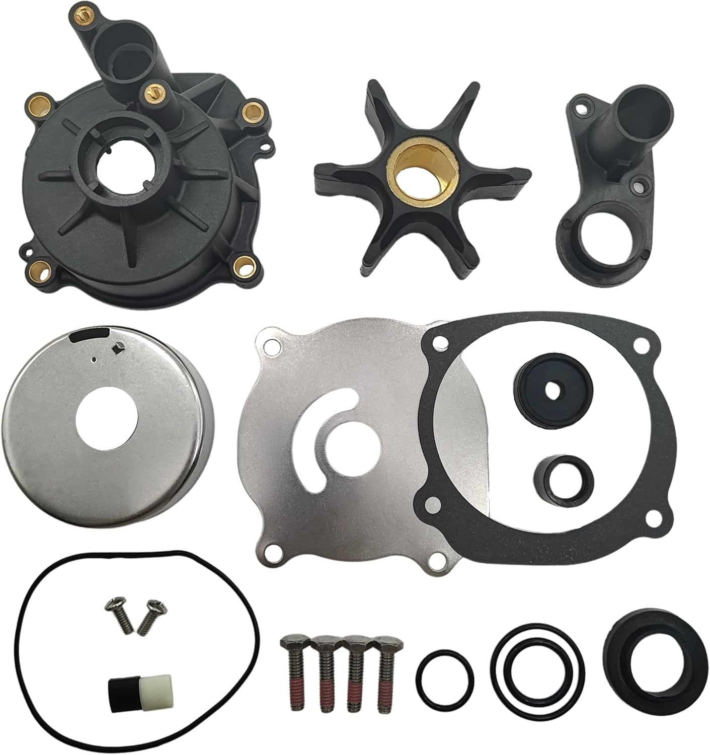 5001594 Kit de reparación de bomba de agua con carcasa para motores Johnson Evinrude 85-300HP 395060 390768