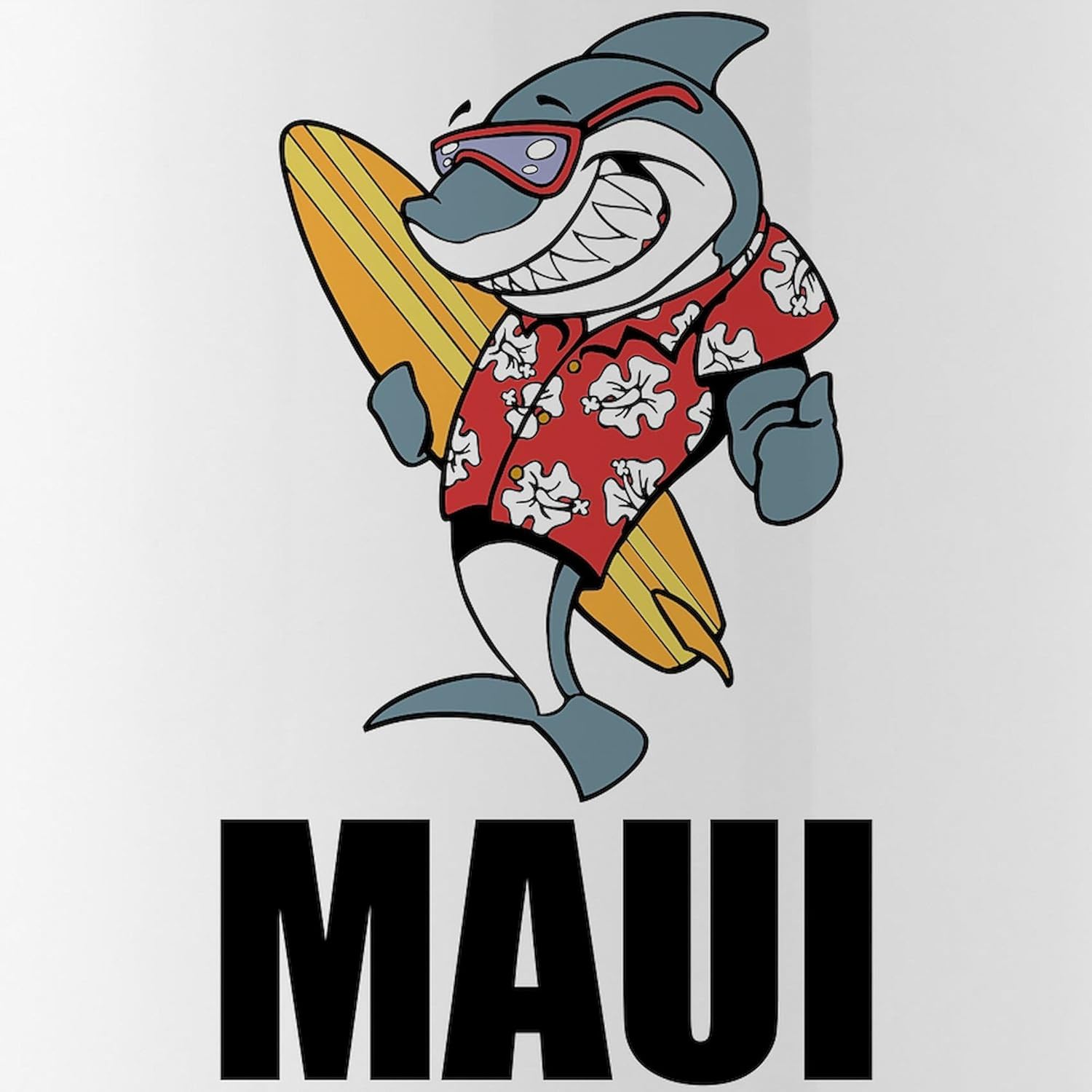 CafePress Maui Water Bottle 1.0L (34 oz) Stainless Steel Water Bottle